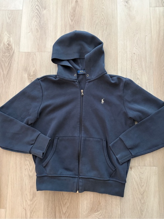 Polo Ralph Lauren Other - Polo by Ralph Lauren Navy Full-Zip Hooded Sweatshirt